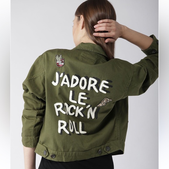 Forever 21 Jackets & Blazers - Forever 21 Rock n Roll Embroidered Jacket. Size: Medium. Excellent condition